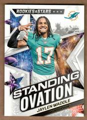 Jaylen Waddle [Gold] #SO-17 Football Cards 2022 Panini Rookies & Stars Standing Ovation Prices