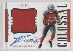 Ronald Jones II Football Cards 2018 National Treasures Rookie Colossal Signatures Prices