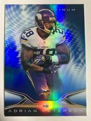 Adrian Peterson [Blue] #32 Football Cards 2014 Topps Platinum Prices