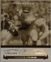 Derrick Thomas [Timeless Tributes Gold] Football Cards 2006 Panini Donruss Classics Prices
