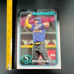 Julio Rodriguez #OTB-12 Baseball Cards 2024 Topps Oversized Prices