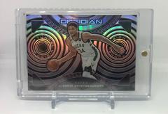 Giannis Antetokounmpo [Red] #5 Basketball Cards 2022 Panini Obsidian Tunnel Vision Prices
