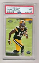 Davante Adams [Ball in Left Hand Gold] #136 Football Cards 2014 Topps Prime Prices