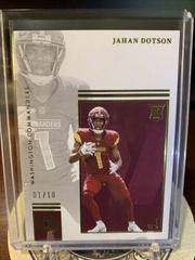 Jahan Dotson [Gold] #109 Football Cards 2022 Panini Encased Prices
