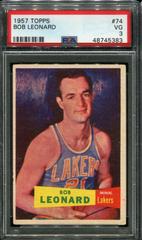 Bob Leonard Basketball Cards 1957 Topps Prices