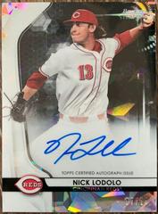 Nick Solak [Black Atomic Refractor] #NS Baseball Cards 2020 Bowman Sterling Rookie Autographs Prices
