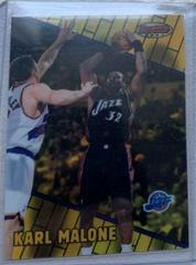 Karl Malone Refractor Basketball Cards 1999 Bowman's Best Prices