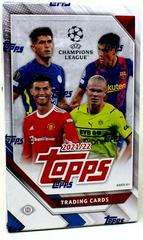 Hobby Box Soccer Cards 2021 Topps UEFA Champions League Prices