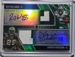 Roy Williams, Darren Woodson [Green] Football Cards 2022 Panini Phoenix Dual Patch Autographs Prices