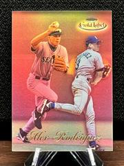 Alex Rodriguez [Class 3 Black Label] #25 Baseball Cards 1998 Topps Gold Label Prices