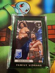 Sika / Roman Reigns [Green] Wrestling Cards 2023 Donruss Elite WWE Family Lineage Prices