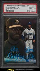 Ken Griffey Jr. [Row 2] #24 Baseball Cards 1997 Flair Showcase Legacy Collection Prices
