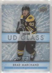 Brad Marchand Hockey Cards 2021 Upper Deck Ovation UD Glass Stars Prices
