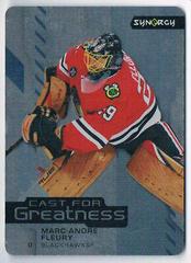 Marc Andre Fleury Hockey Cards 2021 Upper Deck Synergy Cast for Greatness Prices