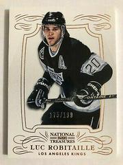 Luc Robitaille [Base Numbers Patch] Hockey Cards 2013 Panini National Treasures Prices