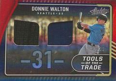 Donnie Walton #TTT2-DW Baseball Cards 2022 Panini Absolute Tools of the Trade 2 Swatch Prices