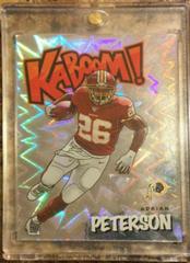 Adrian Peterson Football Cards 2020 Panini Absolute Kaboom Prices