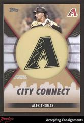 Alek Thomas [Gold] #CC-ATH Baseball Cards 2023 Topps City Connect Commemorative Patch Prices
