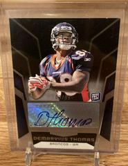 Demaryius Thomas [Autograph] Football Cards 2010 Topps Unrivaled Prices