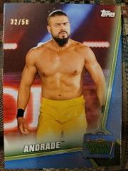 Andrade [Blue] Wrestling Cards 2019 Topps WWE Money in the Bank Prices