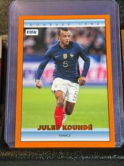 Jules Kounde [Orange] Soccer Cards 2022 Panini Donruss 1992 Tribute Prices