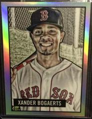 Xander Bogaerts [Red] #12 Baseball Cards 2017 Bowman 1951 Chrome Prices
