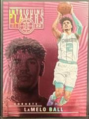 LaMelo Ball [Pink] Basketball Cards 2021 Panini Illusions Intriguing Players Prices