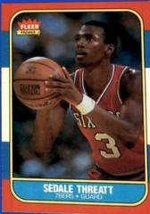 Sedale Threatt Basketball Cards 1986 Fleer Prices