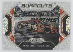 Martin Truex Jr. [White Sparkle] #B8 Racing Cards 2021 Panini Prizm Burnouts Prices