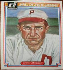 Grover Alexander Baseball Cards 1983 Donruss Hall of Fame Heroes Prices