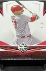 Mike Trout [Blue] #1 Baseball Cards 2021 Panini Chronicles Limited Prices