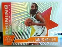 James Harden [Orange] #6 Basketball Cards 2020 Panini Illusions Shining Stars Prices