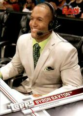 Byron Saxton Wrestling Cards 2017 Topps WWE Prices