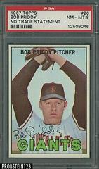 Bob Priddy [No Trade Statement] #26 Baseball Cards 1967 Topps Prices