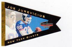 Joe Jurevicius [Gold Foil] Football Cards 1998 Playoff Contenders Pennants Prices
