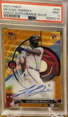 Michael Harris II [Orange Wave] #FA-MH Baseball Cards 2023 Topps Finest Autographs Prices