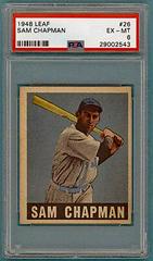Sam Chapman Baseball Cards 1948 Leaf Prices