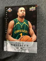 Malik Hairston Basketball Cards 2008 Upper Deck First Edition Prices