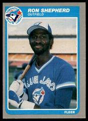 Ron Shepherd #U-102 Baseball Cards 1985 Fleer Update Prices