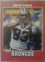 Keith Poole #107 Football Cards 2001 Upper Deck Vintage Prices