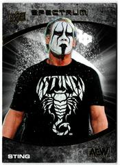Sting [Dark] Wrestling Cards 2021 Upper Deck AEW Spectrum Prices