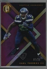 Earl Thomas III [Rose Gold] #135 Football Cards 2018 Panini Gold Standard Prices