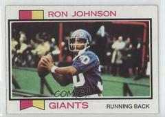 Ron Johnson Football Cards 1973 Topps Prices