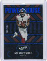 Darren Waller [Blue] #PH-12 Football Cards 2023 Panini Prestige Power House Prices