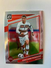 Cristiano Ronaldo [Optic] #116 Soccer Cards 2021 Panini Donruss Road to Qatar Prices