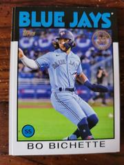 Bo Bichette #86B-16 Baseball Cards 2021 Topps Update 1986 35th Anniversary Prices