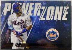 Francisco Lindor [Black] #PZ-24 Baseball Cards 2022 Stadium Club Power Zone Prices