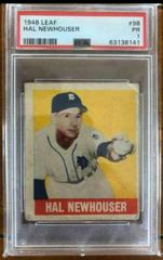 Hal Newhouser #98 Baseball Cards 1948 Leaf Prices