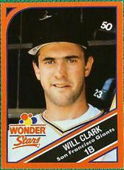 Will Clark #19 Baseball Cards 1990 Wonder Bread Stars Prices