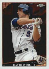 David Wright #24 Baseball Cards 2009 Topps Chrome Prices